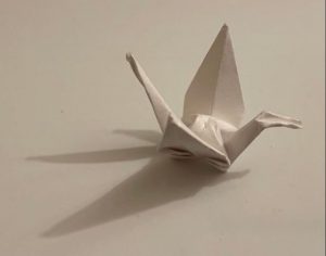 Index card crane