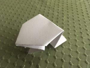 Origami Jumping Frog - Plague