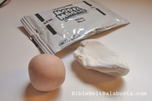 Supplies for Hamantaschen from Model Magic