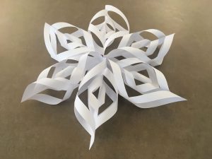 3D Snowflake - A KirigamiModel