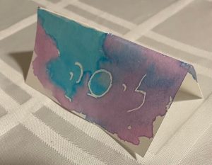 Water Resist Name Cards